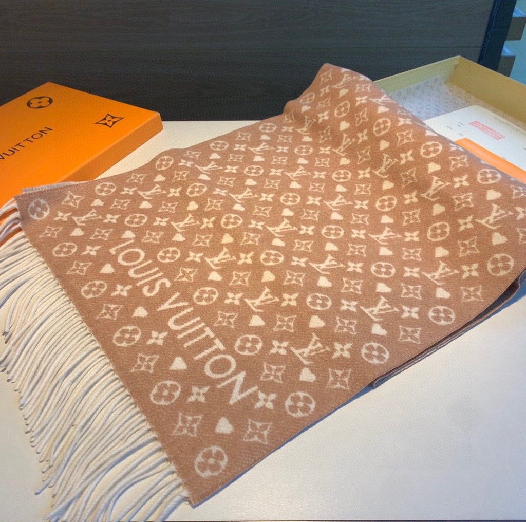 Louis Vuitton Reversible Monogram-Inspired Scarf — hero