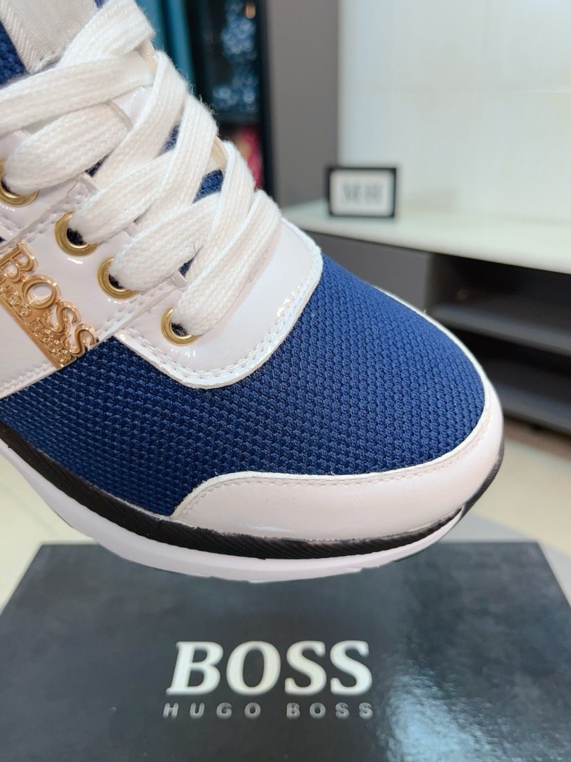 Hugo Boss Color-Block Low-Top Sneakers — detail