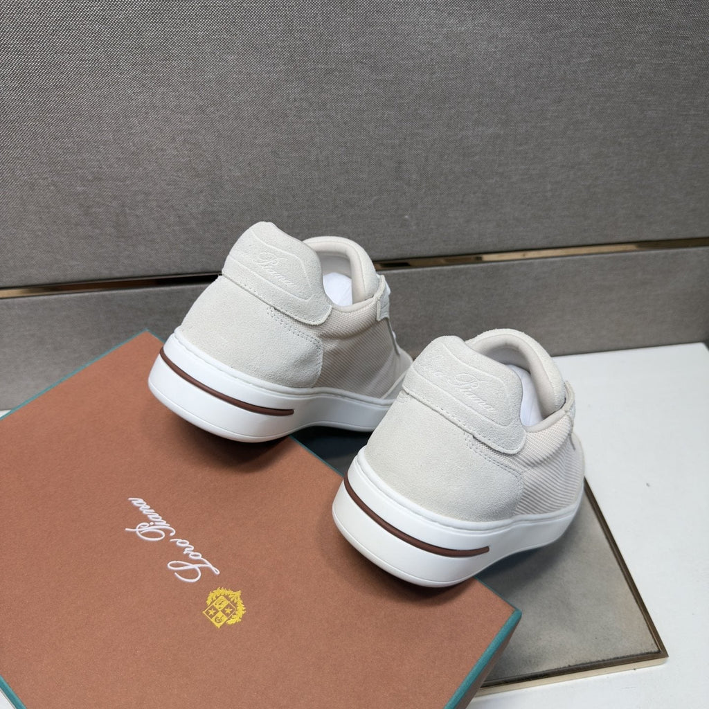 Men's Textured Panel Sneakers — back